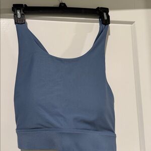 Fabletics Slate Blue Sports Bra